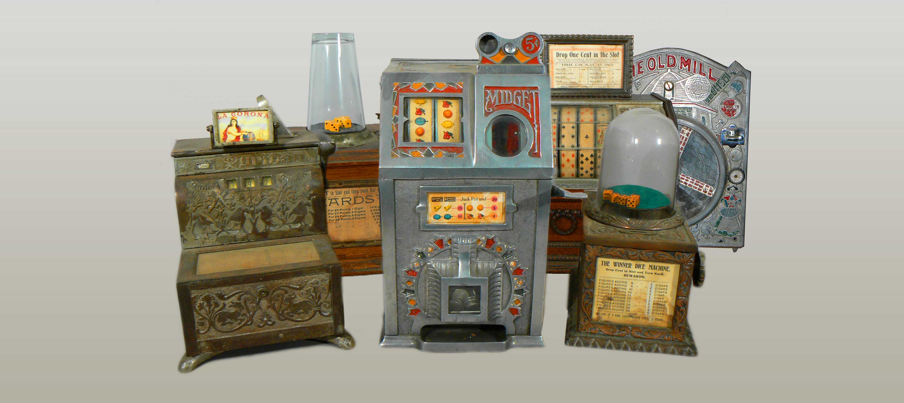 antique mechnical games machines